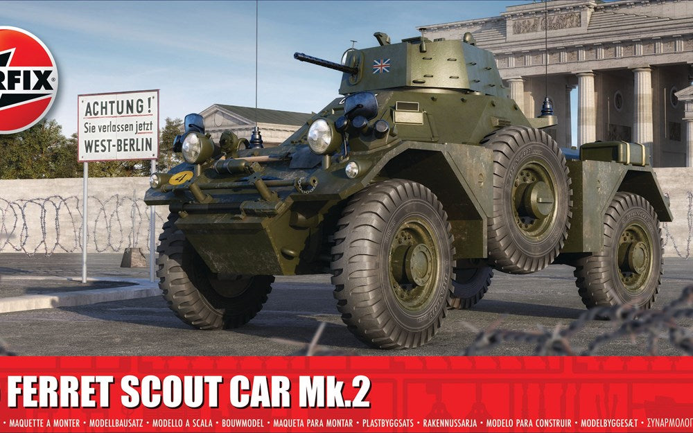 Airfix A1379 1:35 Ferret Scout Car Mk.2