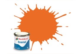 Humbrol 46 Orange - Matt - 14ml Enamel