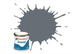 Humbrol 5 Dark Ad Grey - Gloss - 14ml Enamel