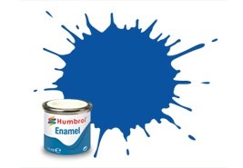 Humbrol 14 French Blue - Gloss - 14ml Enamel