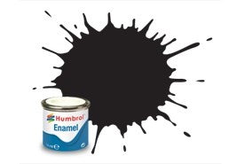Humbrol 33 Black - Matt - 14ml Enamel