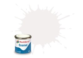 Humbrol 34 White - Matt - 14ml Enamel