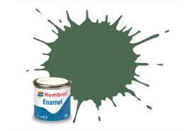 Humbrol 76 Uniform Green - Matt - 14ml Enamel