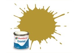 Humbrol 83 Ochre - Matt - 14ml Enamel - Discontinued