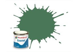 Humbrol 101 Mid Green - Matt - 14ml Enamel