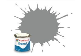 Humbrol 126 US Med Grey - Satin - 14ml Enamel