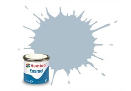 Humbrol 127 US Ghost Grey - Satin - 14ml Enamel