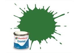 Humbrol 131 Mid Green - Satin - 14ml Enamel