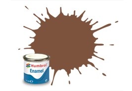 Humbrol 186 Brown - Matt - 14ml Enamel