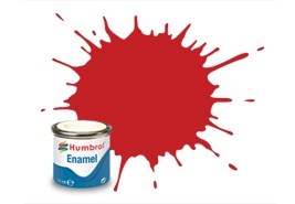 Humbrol 220 Italian Red - Gloss - 14ml Enamel
