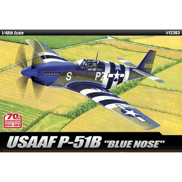 Academy 12303 1:48 USAFF P-51B "Blue Nose"