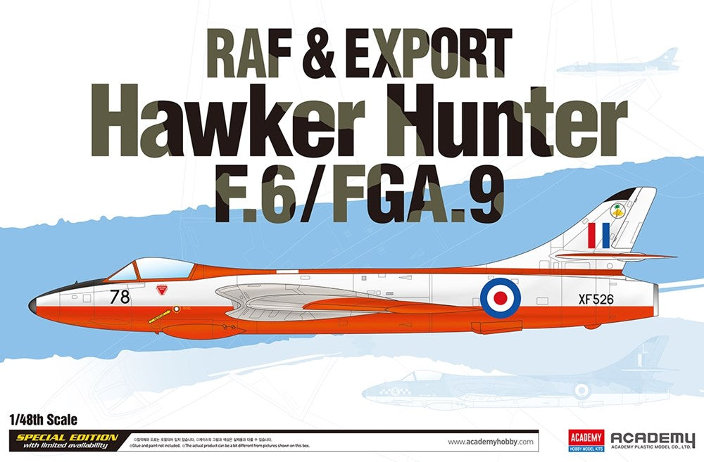 Academy 12312 1:48 RAF & Export Hawker Hunter F.6/FGA.9