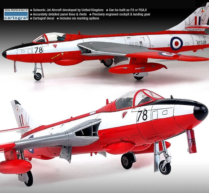 Academy 12312 1:48 RAF & Export Hawker Hunter F.6/FGA.9