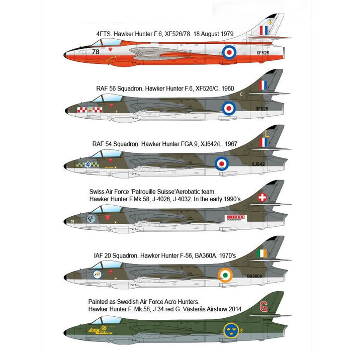 Academy 12312 1:48 RAF & Export Hawker Hunter F.6/FGA.9