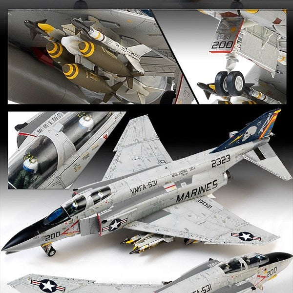 Academy 12315 1:48 F-4B/N VMFA-531 "Gray Ghosts" USN