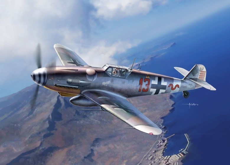 Academy 12321 1:48 Messerschmitt Bf109G-6/G-2 'JG 27'