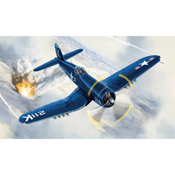 Academy 12353 1:48 USN F4U-4 Corsair "Battle of Jangjin Reservoir"