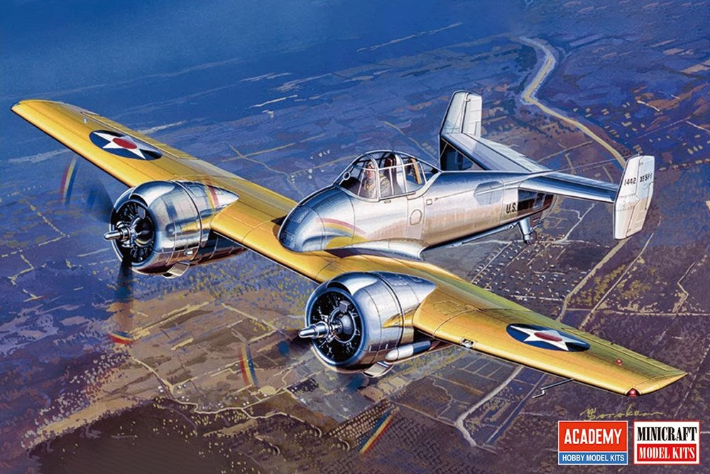 Academy 12363 1:48 USN XF5F-1 Skyrocket