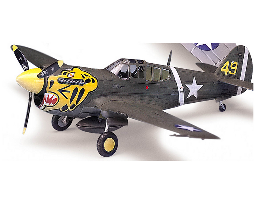 Academy 12468 1:72 P-40E Warhawk