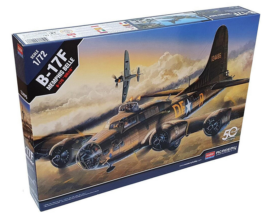 Academy 12495 1:72  B-17F 'Memphis Belle'