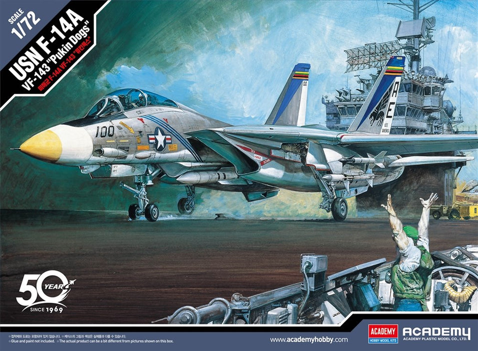 Academy 12563 1:72 F-14A VF-143 "Pukin Dogs" USN