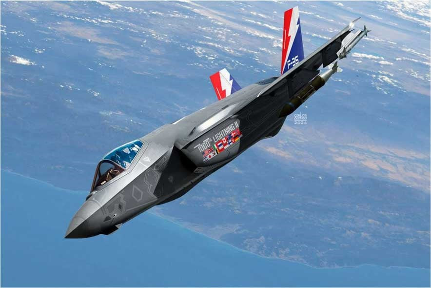 Academy 12591 1:72 F-35A Lightning II '1000th'