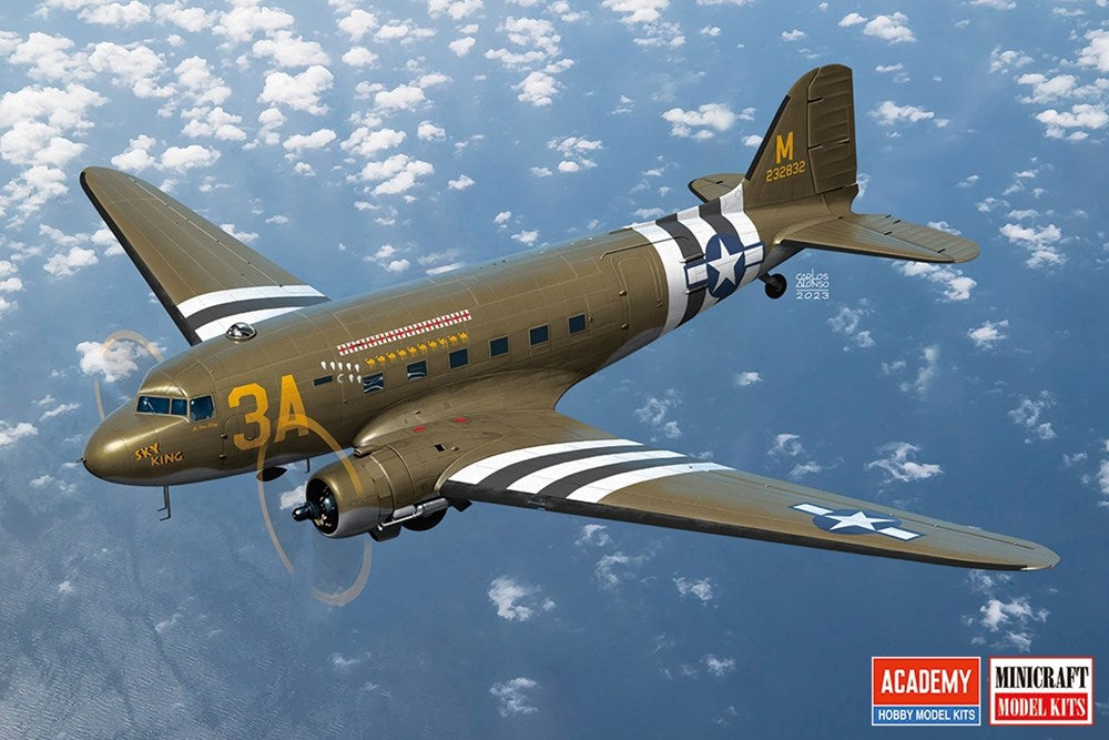 Academy 12633 1:144 USAAF C-47 Skytrain