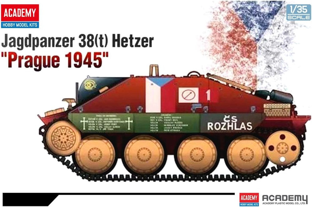 Academy 13277 1:35 Jagdpanzer 38(t) Hetzer "Prague 1945"