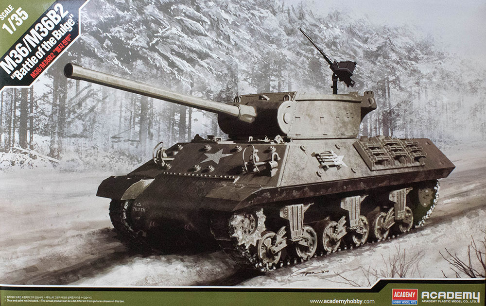 Academy 13501 1:35 U.S. Army M36/M36B2 "BATTLE OF THE BULGE"