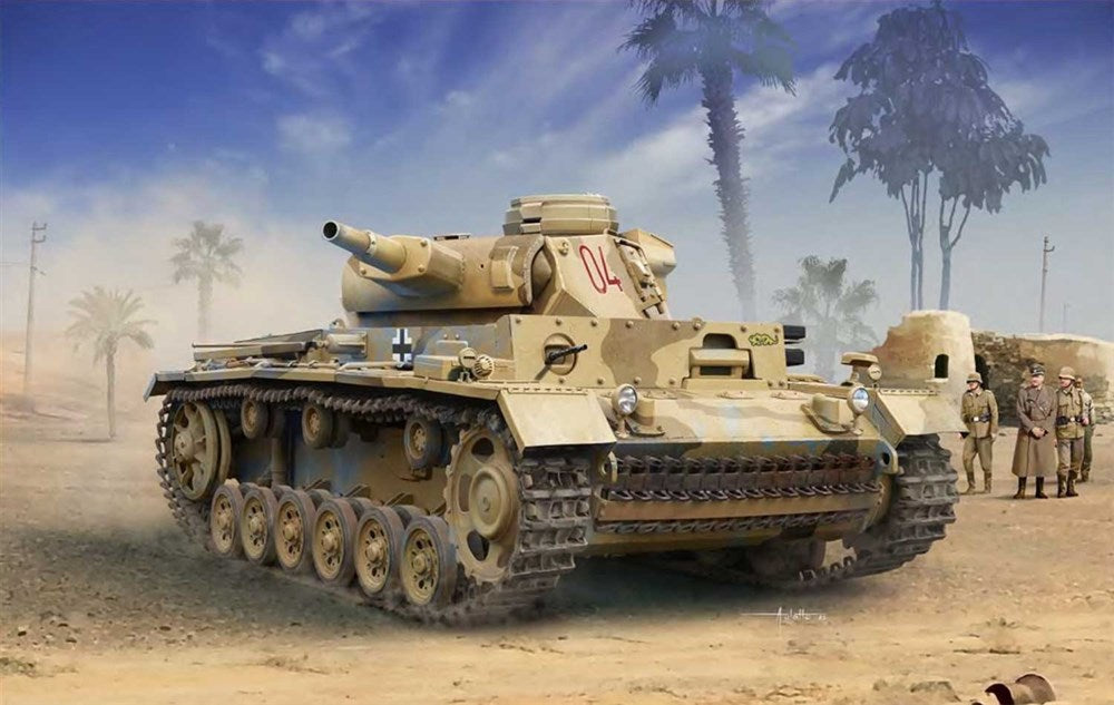Academy 13567 1:35 German Panzer III Ausf. N "Afrika Korps"