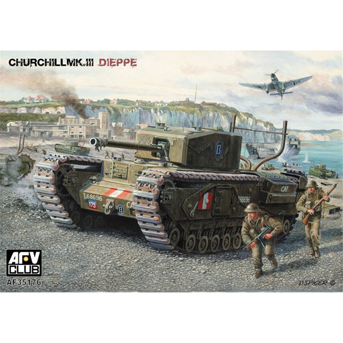 AFV Club 35176 1:35 Churchill Mk. III - Dieppe Raid