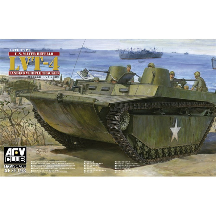 AFV Club 35198 1:35 US Army LVT-4 Water Buffalo (Late) Landing Vehicle Tracked