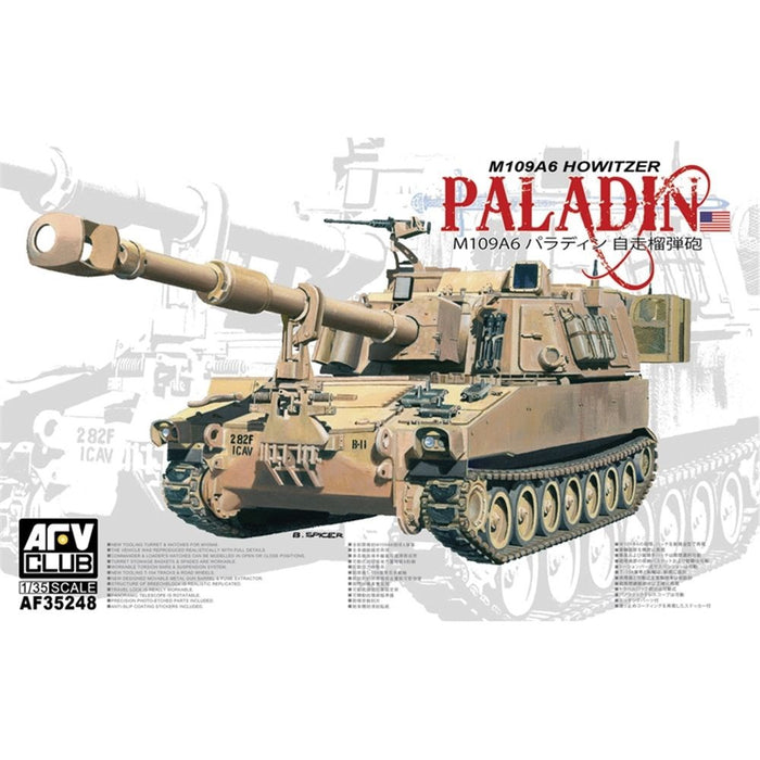 AFV Club 35248 1:35 US Army M109A6 Paladin Howitzer