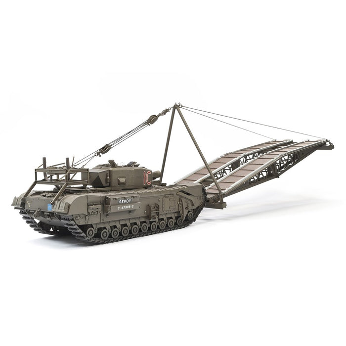 AFV Club 35342 1:35 British Army Churchill Mk IV AVRE w/ SBG Bridge