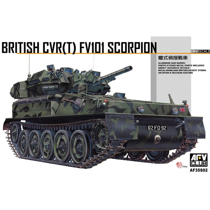 AFV Club 35S-02 1:35 British CVR(T) FV101 Scorpion Tank