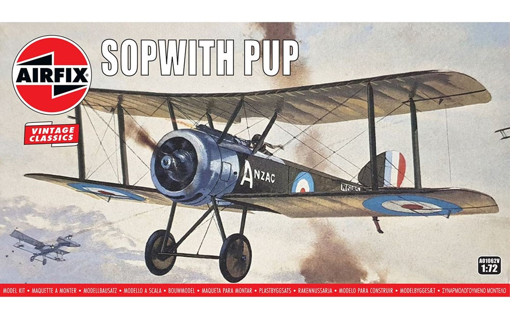 Airfix A01062V 1:72 Sopwith Pup - Vintage Classics