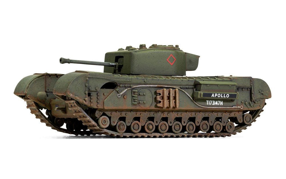 Airfix A01304V 1:76 Churchill Mk.VII Tank - Vintage Classics