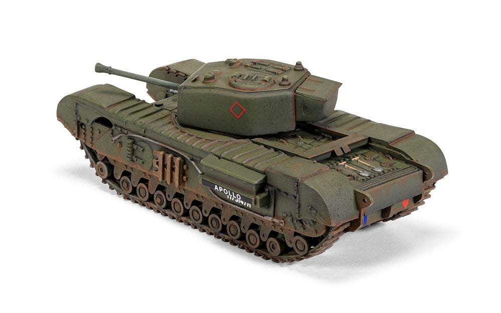 Airfix A01304V 1:76 Churchill Mk.VII Tank - Vintage Classics