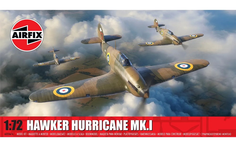 Airfix A02067A 1:72 Hawker Hurricane Mk.I
