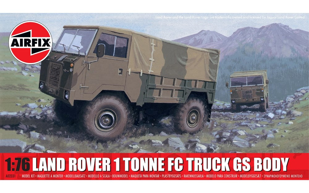 Airfix A02331 1:76 Land Rover 1 Tonne FC Truck General Service Body