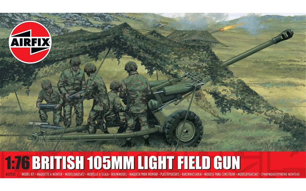 Airfix A02332 1:76 British 105mm Light Field Gun