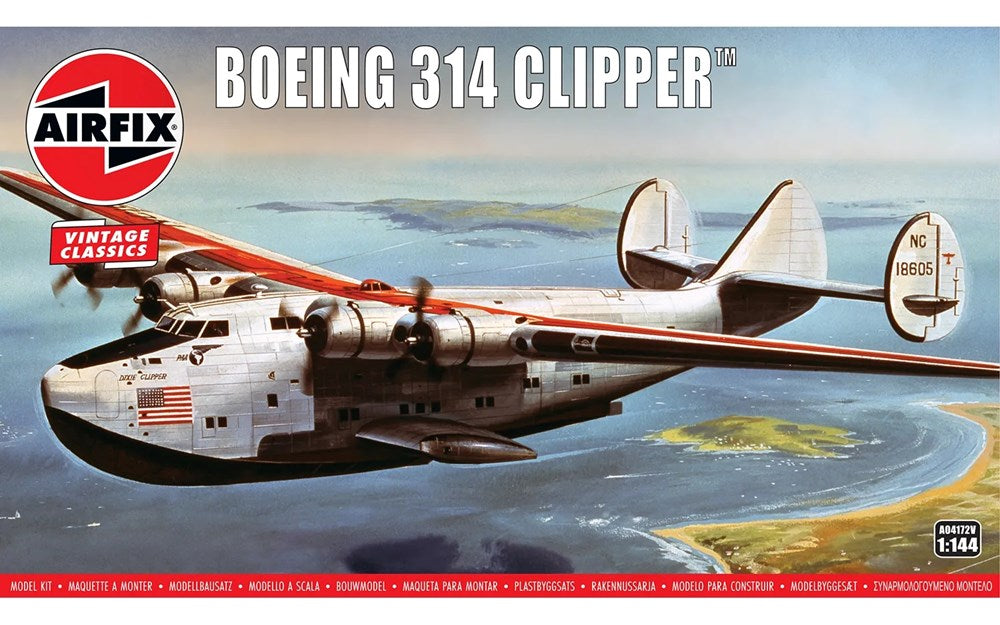 Airfix A04172V 1:144 Boeing 314 Clipper - Vintage Classics