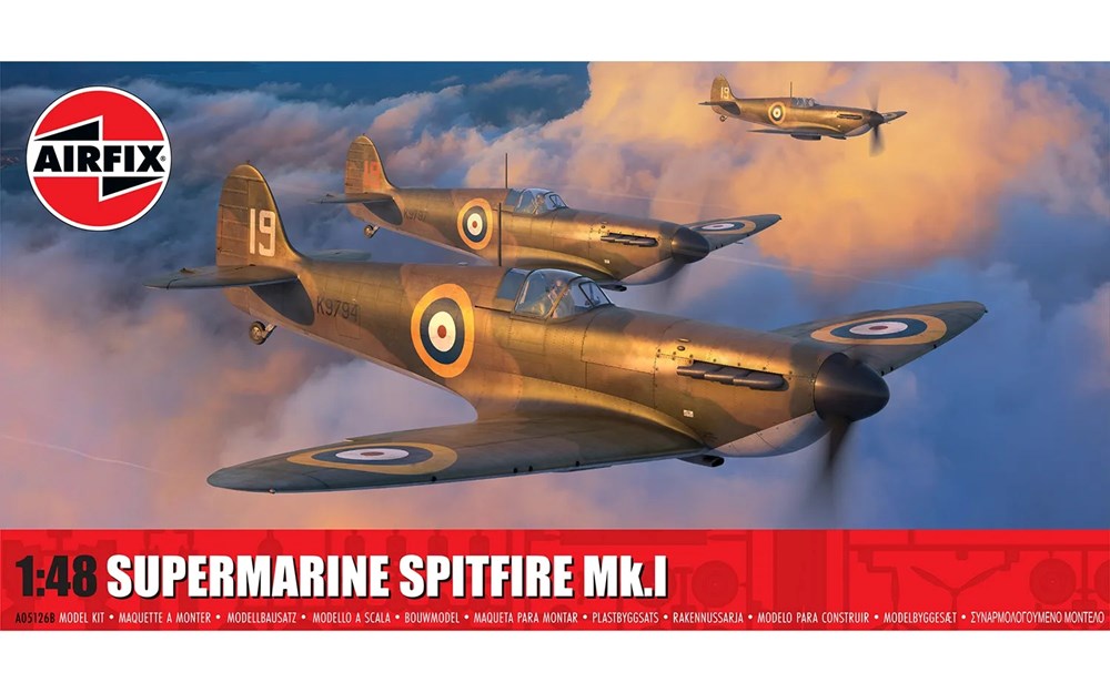 Airfix A05126B 1:48 Supermarine Spitfire Mk.I