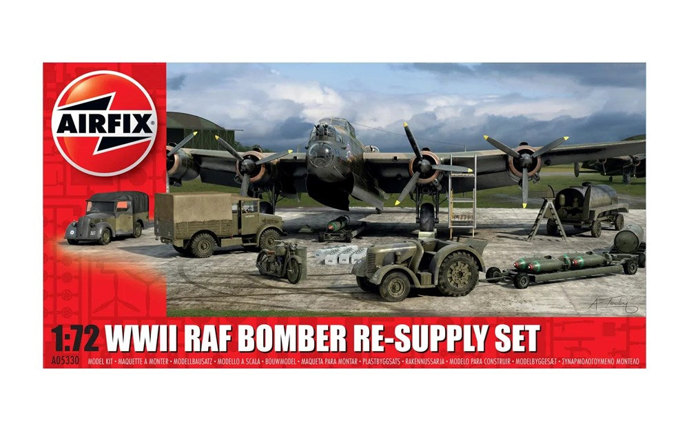 Airfix A05330 1:72 WWII RAF Bomber Re-supply Set