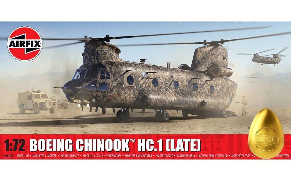 Airfix A06024 1:72 Boeing Chinook HC.1 (Late)