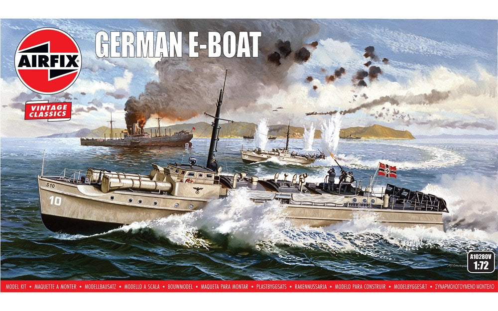 Airfix A10280V 1:72 German E-Boat - Vintage Classics