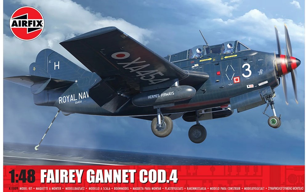 Airfix A11009 1:48 Fairey Gannet COD.4