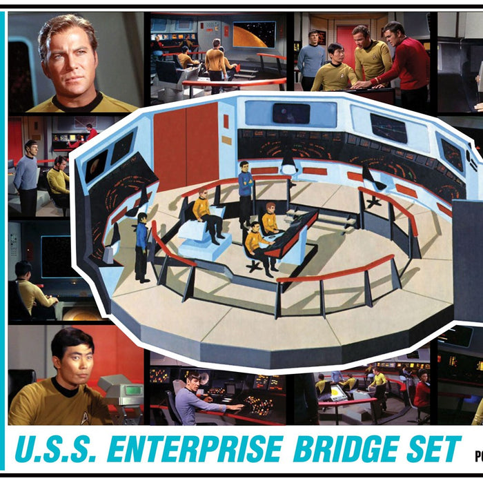 AMT 1270 1:32 Star Trek: The Original Series - U.S.S. Enterprise Bridge