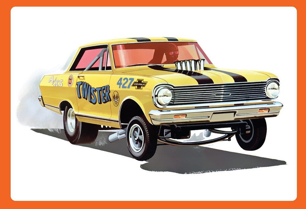 AMT 1293 1:25 1965 Chevy II Nova AWB Twister