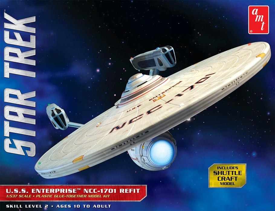 AMT 1080 1:537 Star Trek: The Motion Picture - U.S.S. Enterprise NCC-1701 Refit